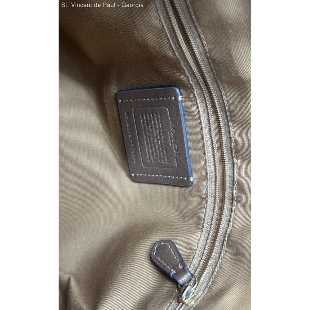 COACH Marlon Hobo Bag Purse Refined Pebble Leather Chalk White W/ Gold Hardware - Picture 11 of 12